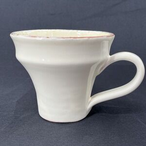 Vietri Bianco Coffee Tea‎ Mug Ceramic Made in Italy Discontinued